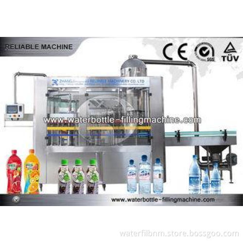 220V / 380V Orange Juice Filling Machine Tea Beverage Filli